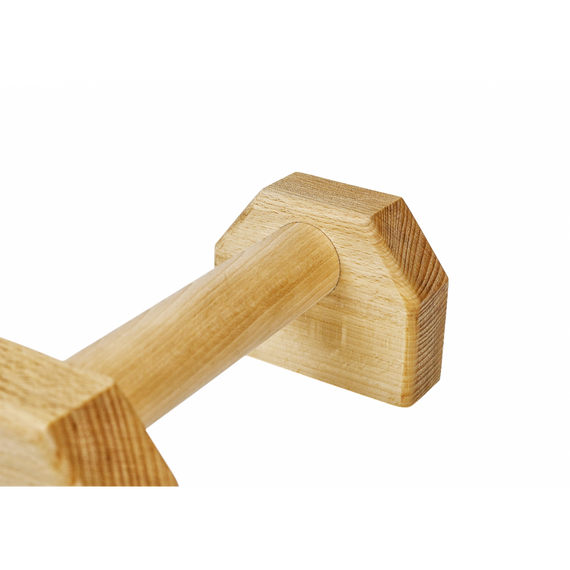 Упори для віджимань (паралетси) Cornix 25 см дерев'яні XR-0493 | Зображення 9