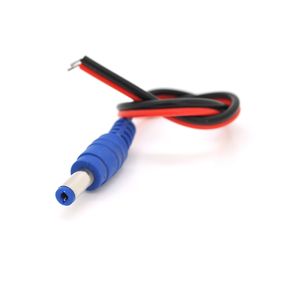 Роз. питания DC-M (D 5.5x2.1мм) => кабель длиной 25см black-red