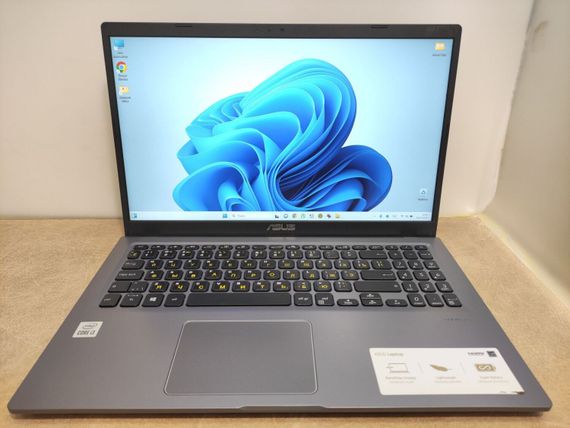 Ультрабук Asus X515J / 15.6" (1920x1080) IPS / Intel Core i3-1005G1 (2 (4) ядра по 1.2 - 3.4 GHz) / 8 GB DDR4 / 512 GB SSD / Intel UHD Graphics / WebCam б/в | Зображення 3