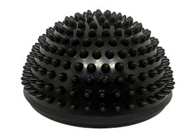 Напівсфера масажна кіндербол EasyFit 16 см м'яка чорна (EF-3001-BK)