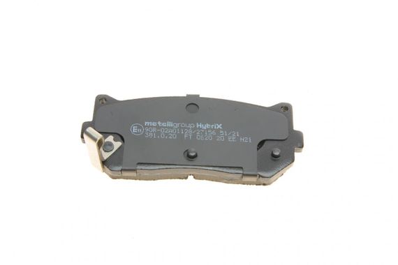 Колодки тормозные передние Kia Cerato 01-04 Carens 00- Clarus 96- Sephia 93-97 Shuma 97-04 22-0372-0 | Зображення 3