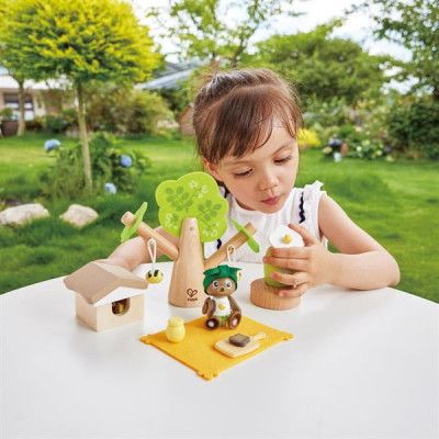 Игровой набор Hape деревянный Мишка и пчелы (E3415) - Топ Продаж! | Зображення 1