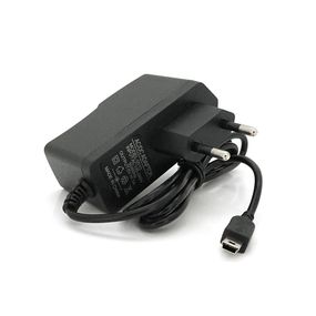 Зарядний пристрій Merlion 220V-mini USB, 5V 1A Black