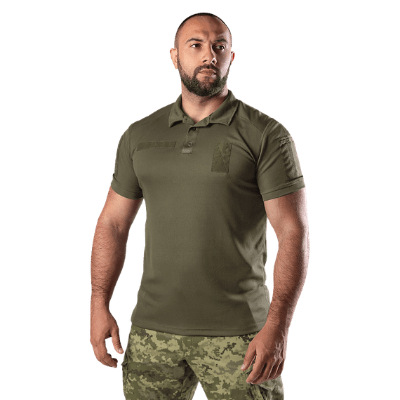 Поло Army ID Олива (7045), M