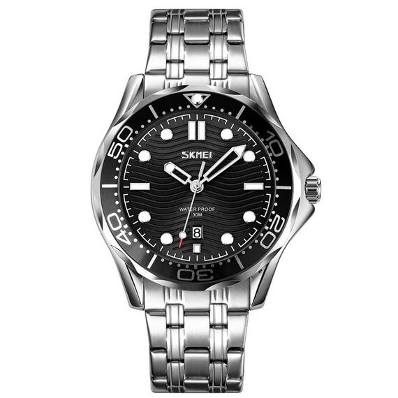 Годинник наручний чоловічий SKMEI 9276SSIBK HG-92 | Зображення 1