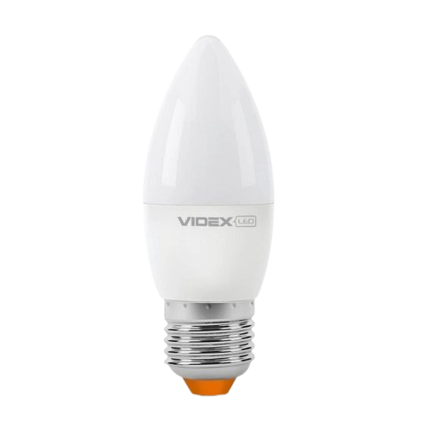 Лампа LED C37e 7W E27 3000K 220V Videx