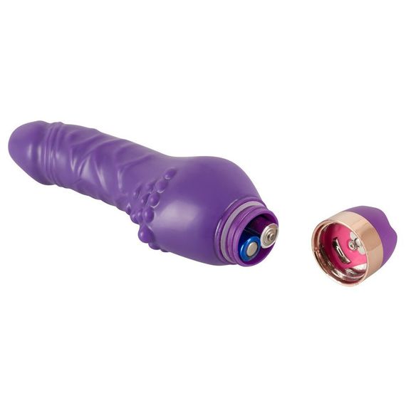 Вибратор реалистичный You2Toys, фиолетовый, 16 см х 4.7 см Sex Aura | Зображення 3