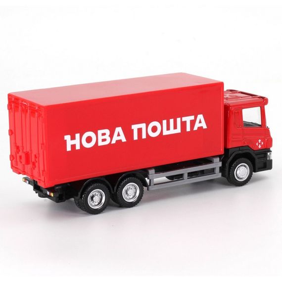 Автомодель дитяча Scania "Нова Пошта" TechnoDrive 250414U, масштаб 1:64 | Зображення 4