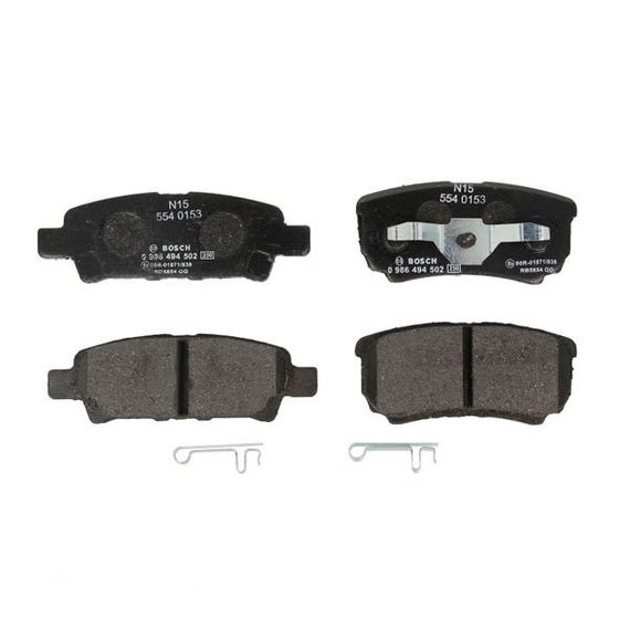 Тормозные колодки Bosch дисковые задние MITSUBISHI/JEEP Lancer X/Compass ''R 0986494502