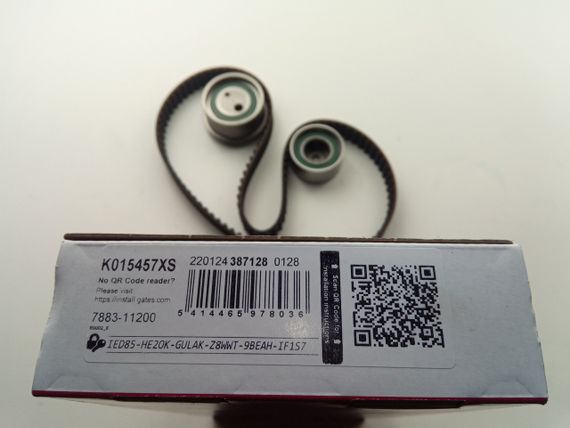 Ремінь ГРМ+ролики Tucson 2.0 -06, Gates (K015457XS) (2441023400) | Зображення 2
