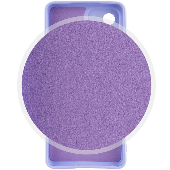 Чехол Silicone Cover Lakshmi Full Camera (A) для TECNO Spark 10 Сиреневый / Dasheen | Зображення 1