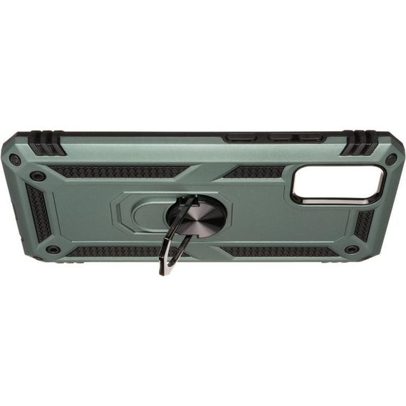 Противоударный чехол GETMAN (Ударопрочный) для Samsung A025 (A02s) Dark Green | Зображення 4
