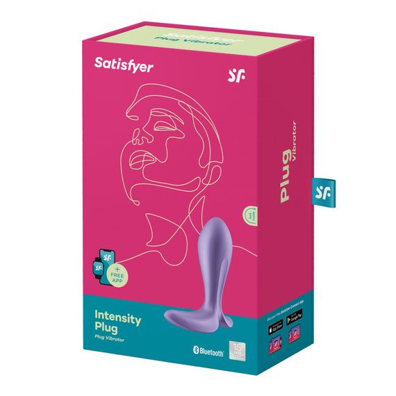Анальна смарт-пробка з вібрацією Satisfyer Intensity Plug Purple | Зображення 6