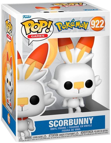 Фігурка Funko POP Games: Pokemon - Scorbunny (5908305243991) | Зображення 1