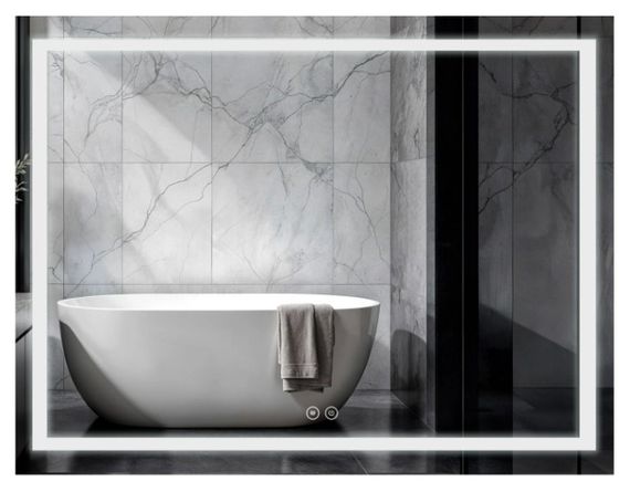 Дзеркало Qtap Mideya з LED-підсвічуванням Touch Reverse QT2078NCF9070W