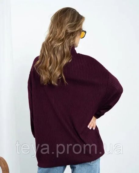 Светр колір фіолетовий розміри M, S, L, XL FI_008604 | Зображення 2