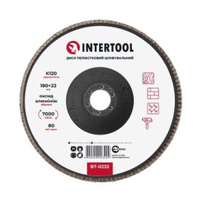 Диск шліфувальний пелюстковий INTERTOOL BT-02321
