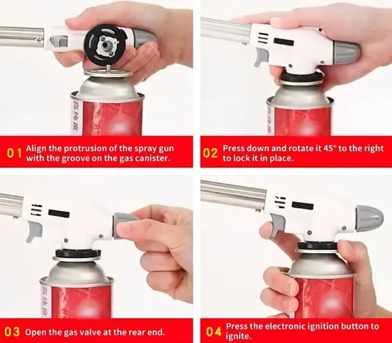 Газовий пальник Flame Gun | Зображення 4