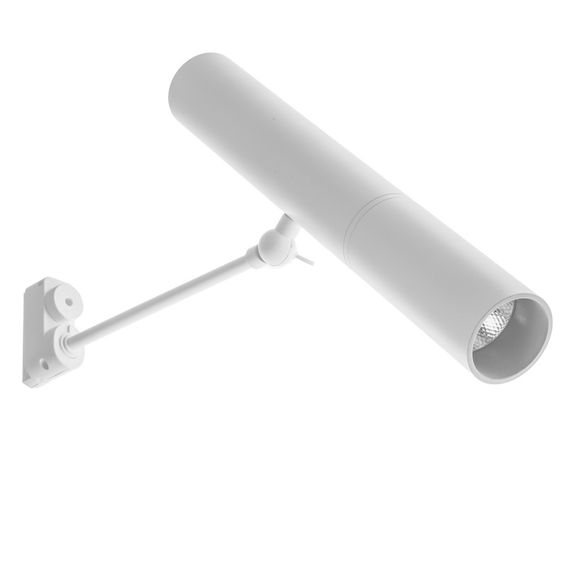 Светильник трековый поворотный LED KW-211/12W NW WH COB | Зображення 2