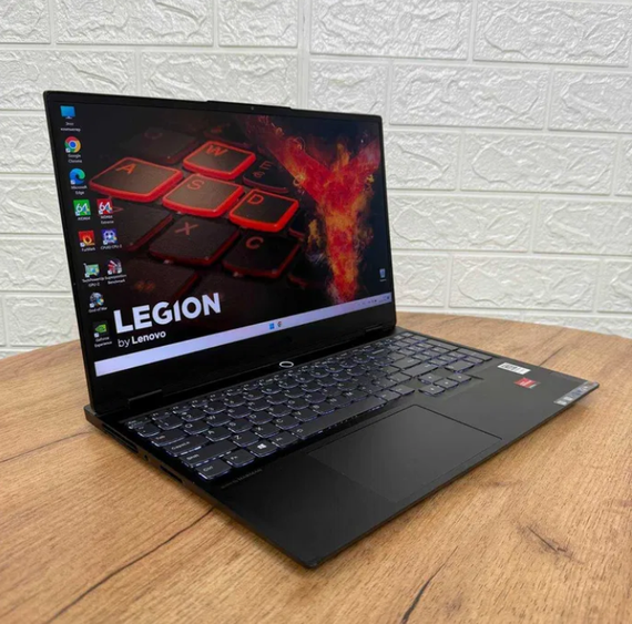 Ноутбук Lenovo Legion S7 15ACH6 4K IPS Ryzen 9 5900HX 24Gb SSD 1Tb RTX 3050Ti Б/В | Зображення 2