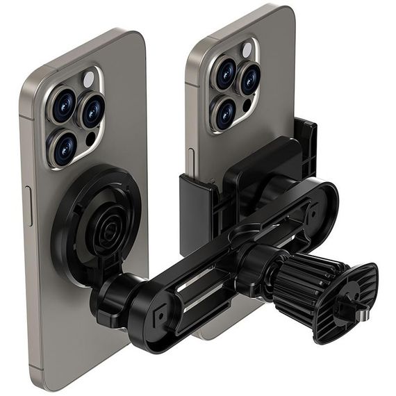 Автотримач WIWU Wi-CH060 Gentleman 2in1 (air outlet) Black | Зображення 3
