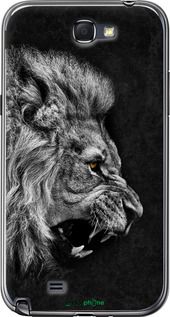 Чохол на Samsung Galaxy Note 2 N7100 Лев "1080u-17-2448"