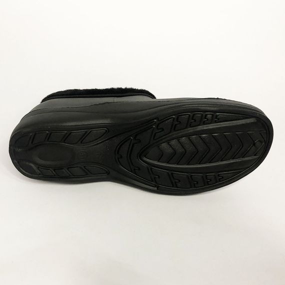 Ботинки женские утепленные на меху. 38 размер. JU-320 Цвет: черный | Зображення 8