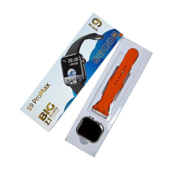 Смарт часы BIG S9 Pro Max IP65 Orange | Зображення 1