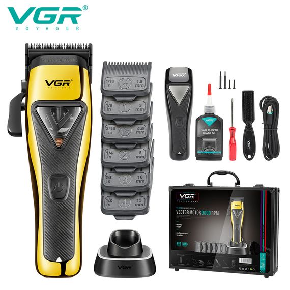 Акумуляторна машинка для стрижки з мотором 9000 об/хв XPRO VGR V-015 (44951- V-01_2730) | Зображення 2