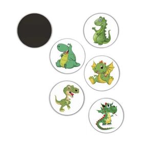 Наклейки для приучения ребенка к горшку "Дино" MGZ-0731, 5 шт