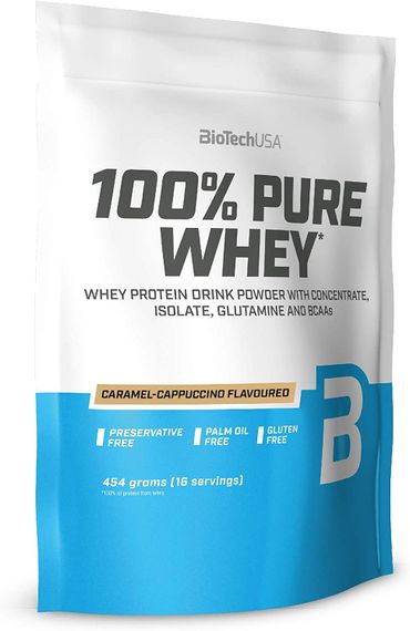 Протеин 100% Pure Whey 454 g (Caramel-Capuccino)