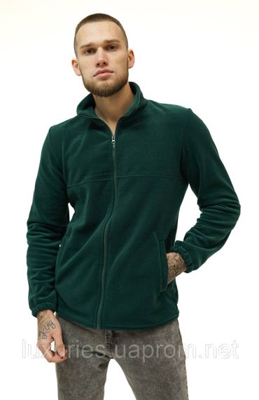 Женская флисовка теплая, Флисовка женская, Толстовка теплая женская, украинское суперкачество Мужской, Темно-зеленая