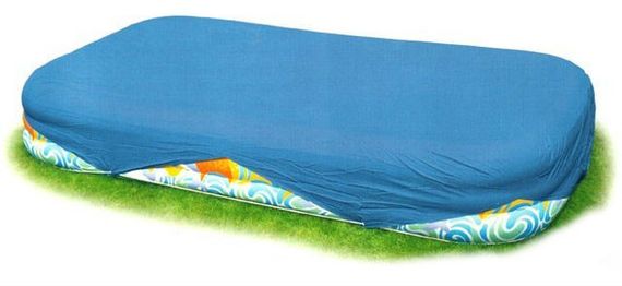 Тент для каркасного прямоугольного бассейна Intex  58412 (262х175 ... 305х183 см) | Зображення 3