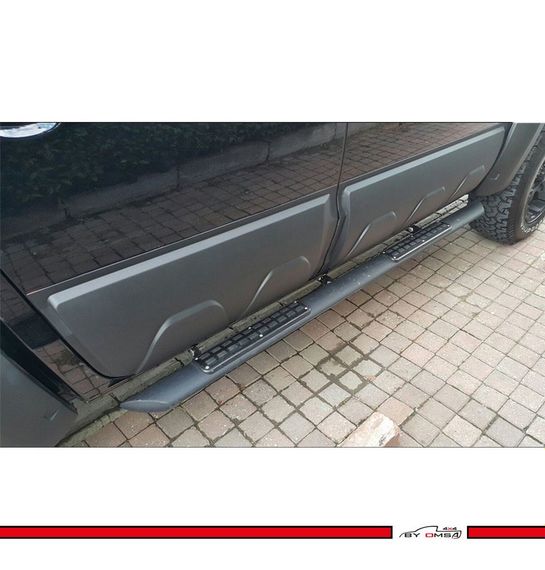 Молдинг на дверь OmsaLine (6 шт, ABS) для Volkswagen Amarok 2010-2022 гг | Зображення 1