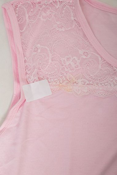 Пижама женская с принтом  -уценка, цвет розовый, 243R1602-010-U-16 | Зображення 6