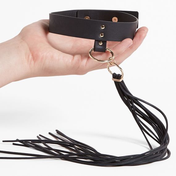Чокер Bijoux Indiscrets MAZE - Tassel Chocker Black | Зображення 2