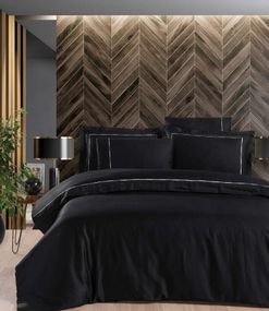 Постільна білизна First Choice V. I. P Satin Moonlight 200 х 220 см Claudio Black