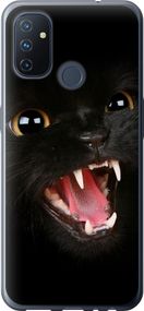 Чехол на OnePlus Nord N100 Чёрная кошка "932u-2130-17620"