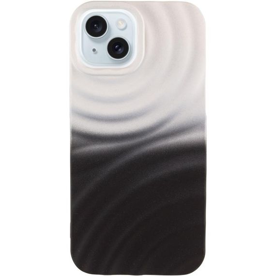 Чехол TPU ColorWave для Apple iPhone 15 (6.1")  White / Black | Зображення 1