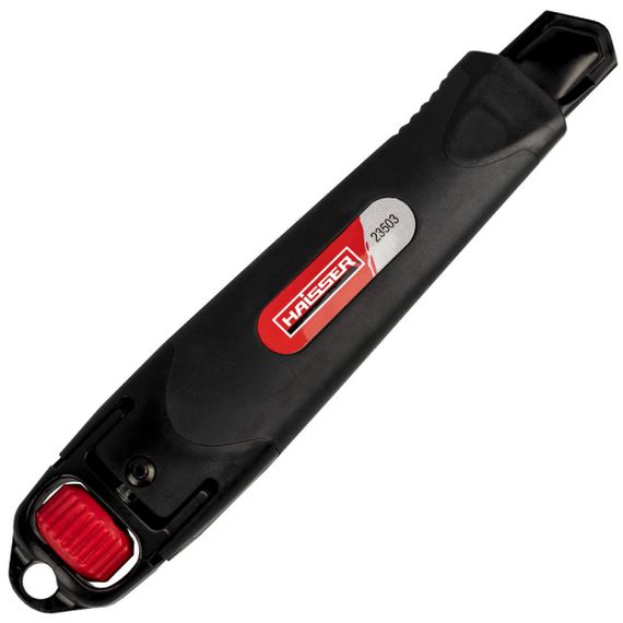 23503 Нож пластиковый усиленный 18 мм Haisser | Зображення 1