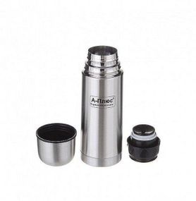 Термос из нержавеющей стали A-PLUS FL 1751 350 ml с чехлом