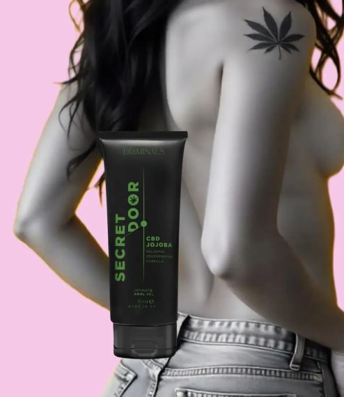 Анальний лубрикант Driminals Secret Door CBD & JOJOBA на водній основі, 50 мл Sex Aura | Зображення 1
