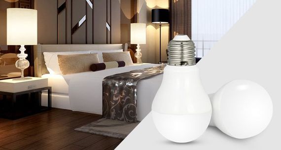 Лампа светодиодная LED 7W E27 NW G45-PA 220V | Зображення 3