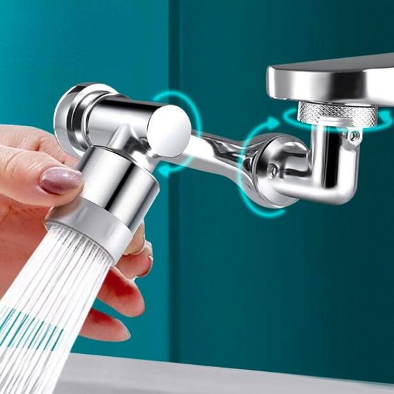 Насадка аератор на кран з поворотом, 2 режими / Розпилювач води на змішувач / Насадка для економії води