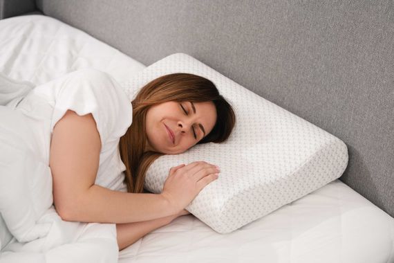 Подушка ортопедична Ardesto Sleepwell, 60х40х11/9см, білий (ART6040COP) | Зображення 2