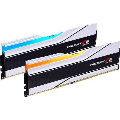 Модуль памяти для компьютера DDR5 32GB (2x16GB) 6400 MHz Trident Z5 Neo RGB Matte White G.Skill (F5-6400J3239G16GX2-TZ5NRW) | Зображення 1