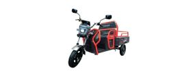 Електротрицикл Crosser CARGO 12 1000–1500W 60V 32Ah, самоскид, вантажний електроскутер до 300 кг Сірий