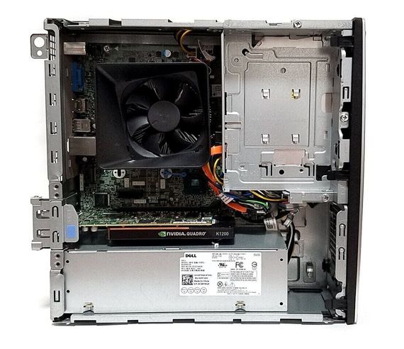 Комп'ютер Dell Inspiron 3470 SFF / Intel Core i3-9100 (4 ядра по 3.6 - 4.2 GHz) / 8 GB DDR4 / 256 GB SSD M.2 / nVidia Quadro K1200, 4 GB GDDR5, 128-bit / Win 10 Home б/в | Зображення 3