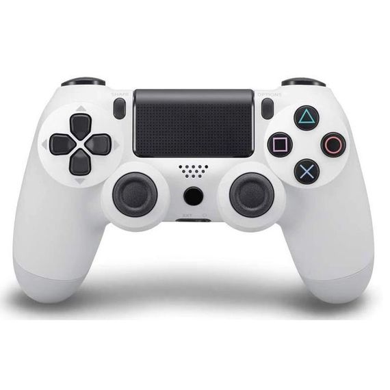 Джойстик DOUBLESHOCK для PS 4, бездротовий ігровий геймпад PS4/PC акумуляторний джойстик. Колір білий TA-86 | Зображення 8