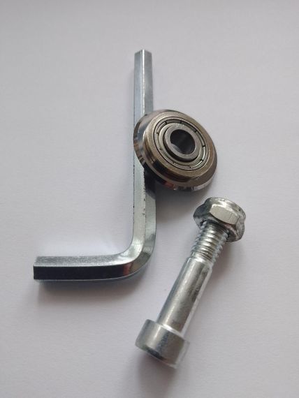 Колесо (ролик, нож) с подшипником, для плиткореза, из карбид вольфрама, 22х6х6мм, "Техно Инструмент" | Зображення 3